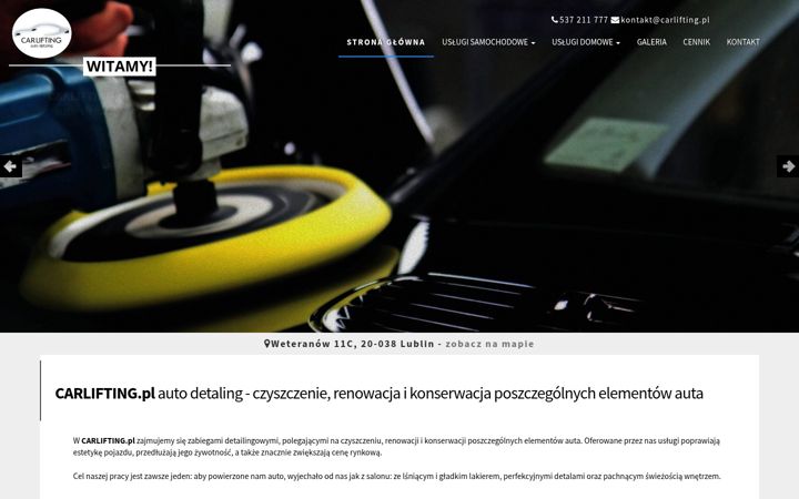 Screenshot of carlifting.pl