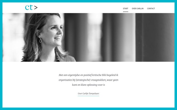 Screenshot of carlijntempelaars.com