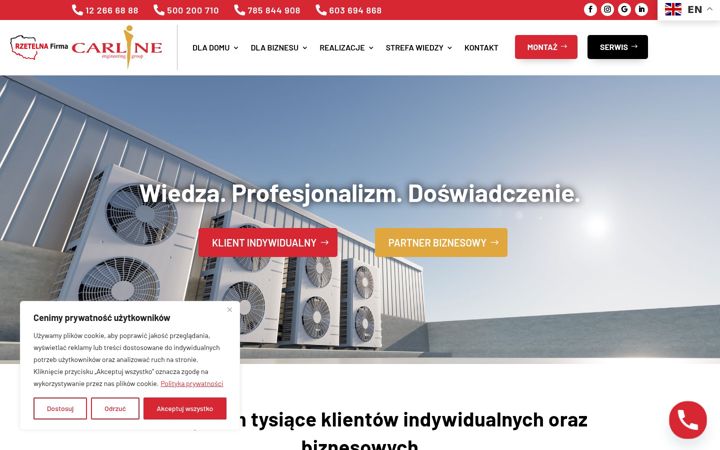 Ekrano kopija carline.com.pl