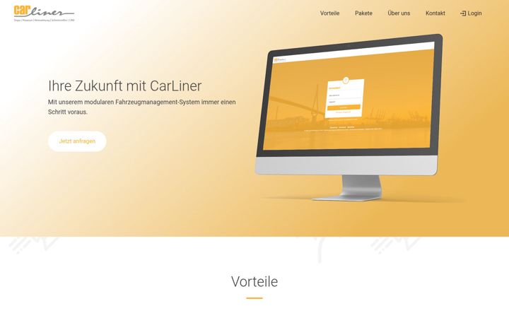Screenshot of carliner.de
