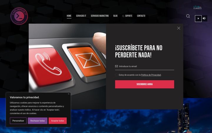 Screenshot of carlinhus.com