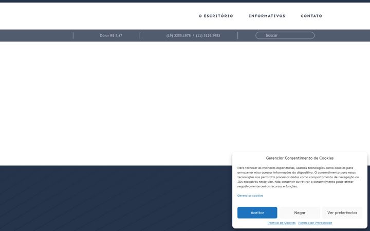 Skjámynd af carliniadvogados.com.br
