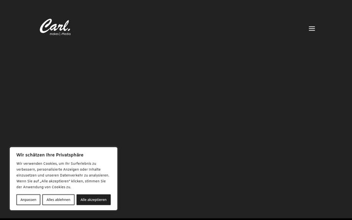 Screenshot of carlmakesmedia.de