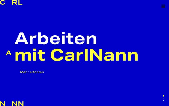 Captura de pantalla de carlnann.com