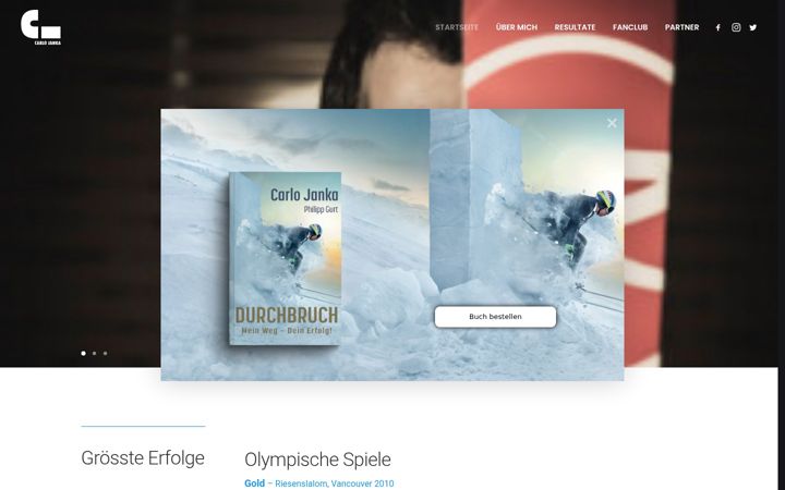 Screenshot of carlo-janka.ch