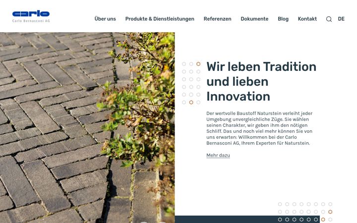 Screenshot of carloag.ch