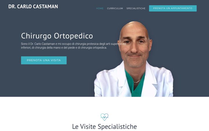 Screenshot of carlocastaman.it