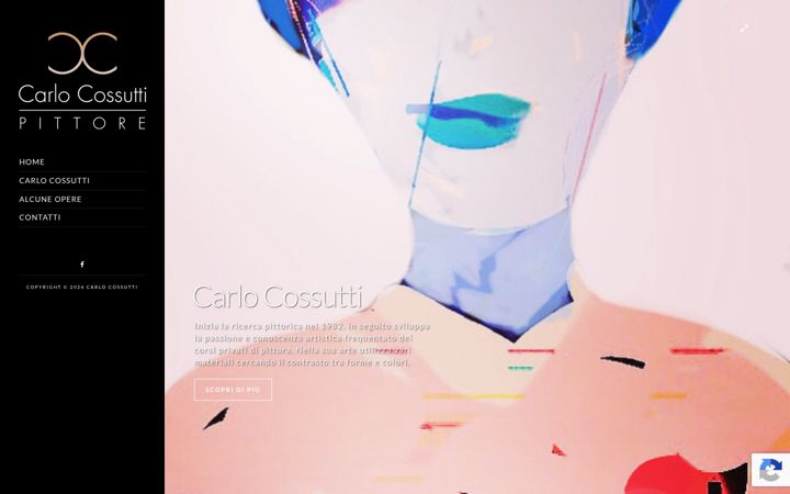 Screenshot of carlocossutti.it