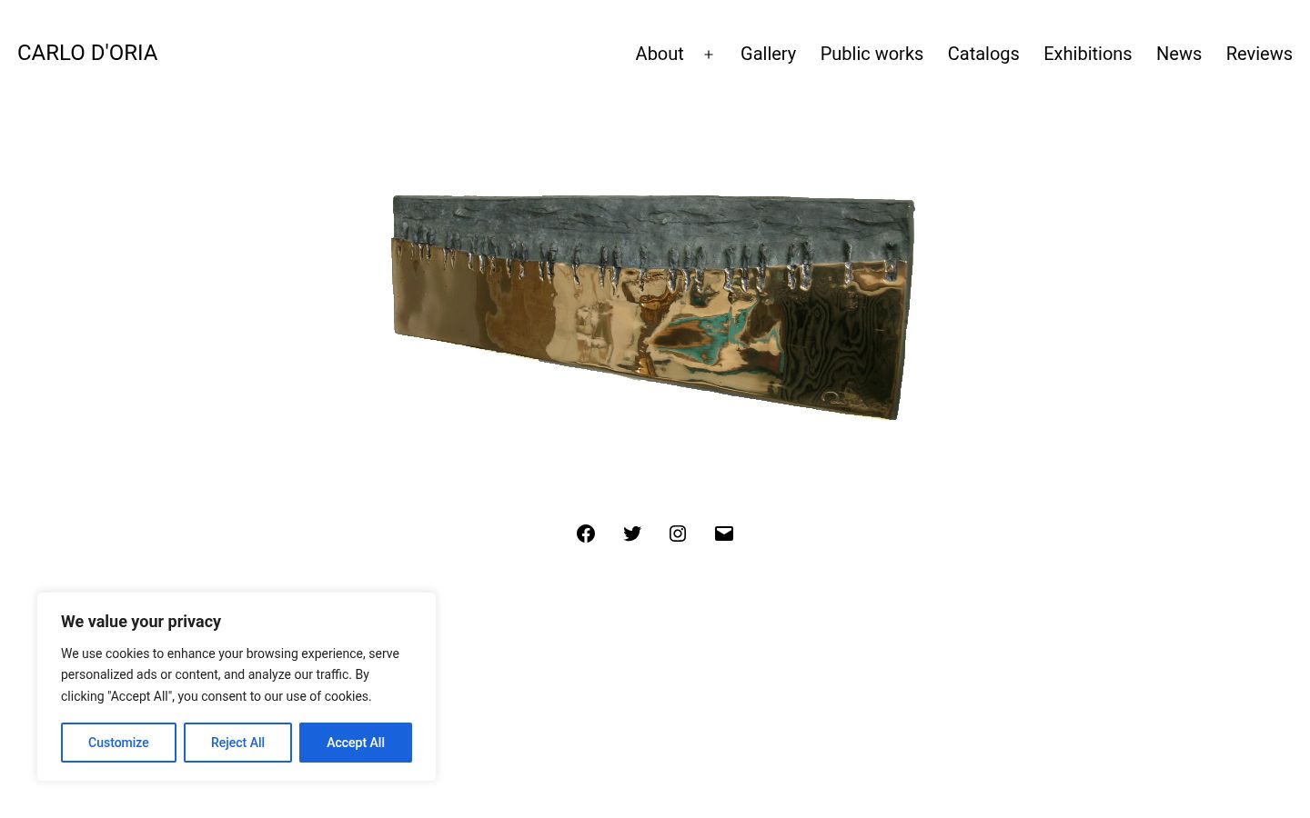 Screenshot des Einwilligungsbanners vor jeglicher Interaktion