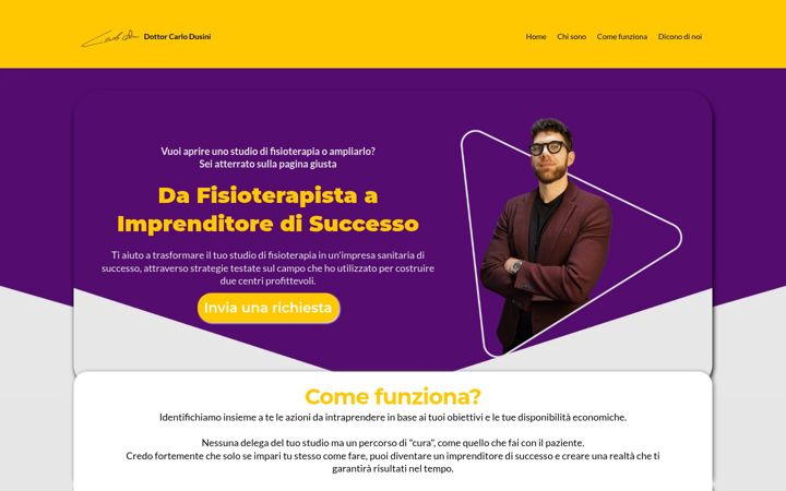 Screenshot of carlodusini.com