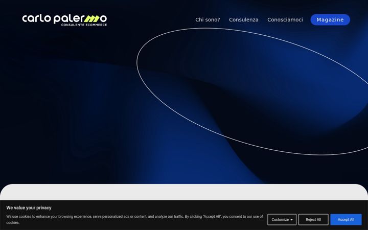 Screenshot of carloecommerce.it