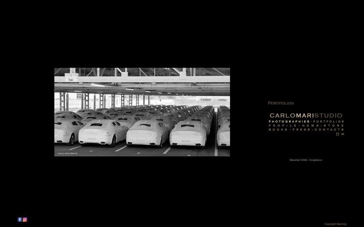 Screenshot of carlomari.it