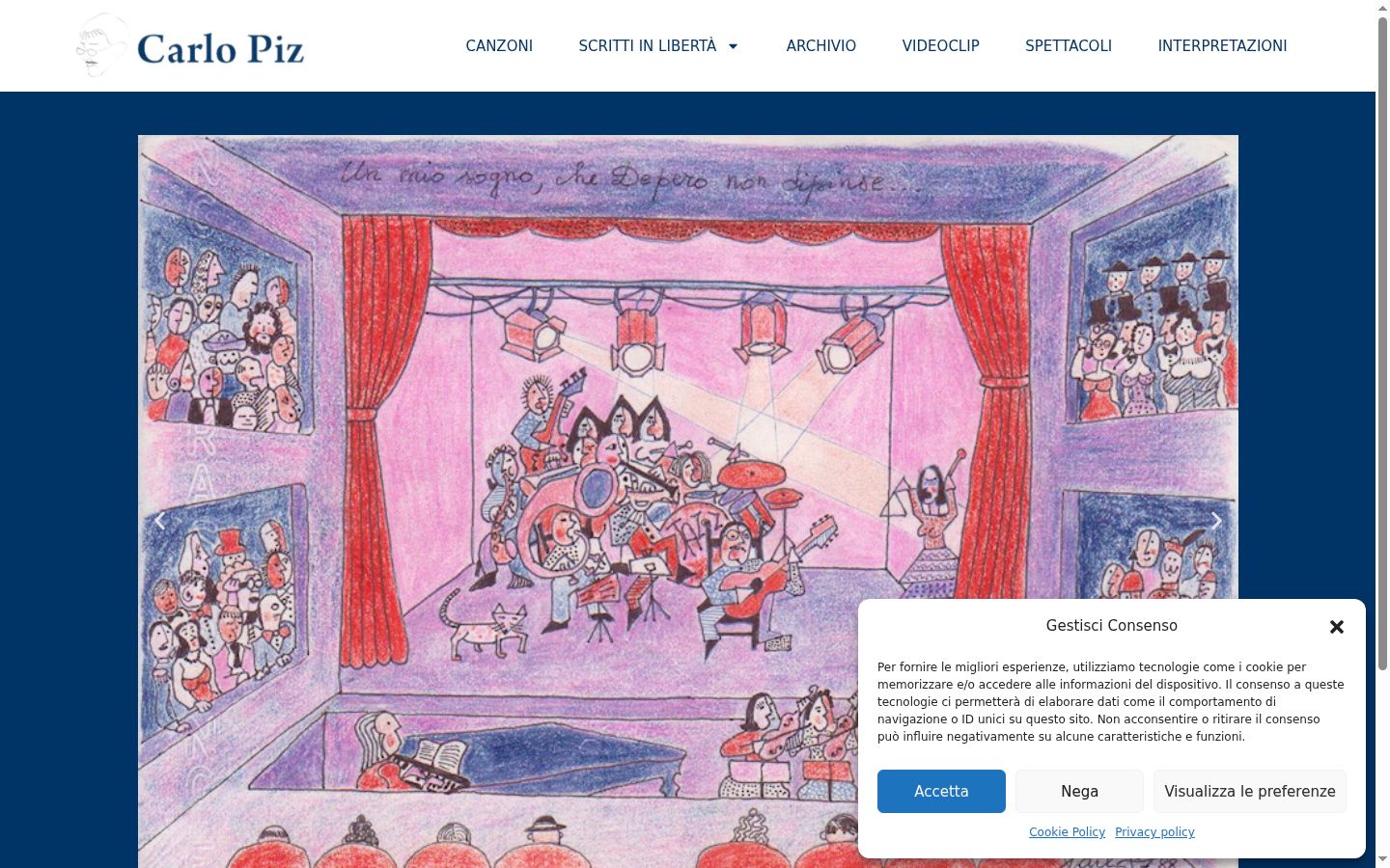 Screenshot tal-banner tal-kunsens muri qabel kwalunkwe interazzjoni
