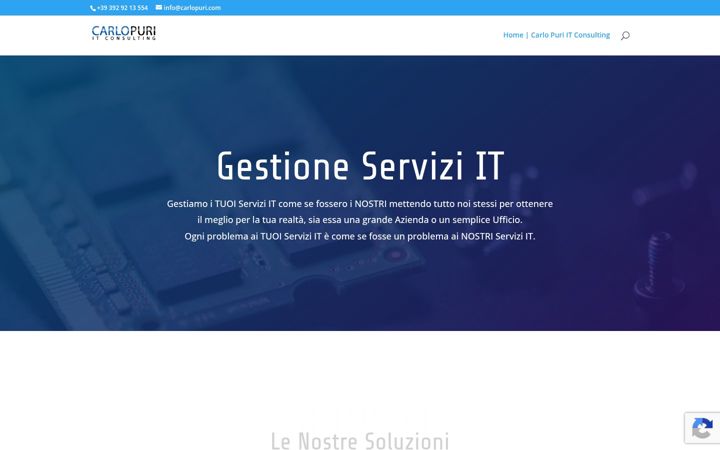 Screenshot of carlopuri.com