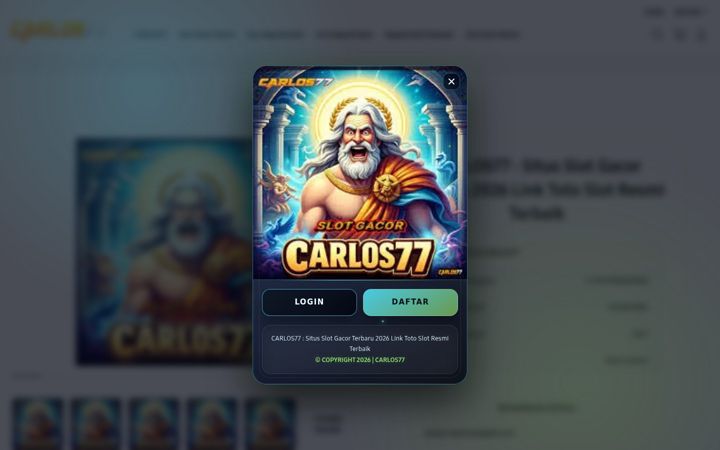 Screenshot van carlos77.org