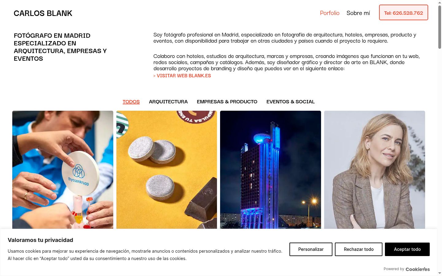 Capture d'écran de la bannière de consentement affichée avant toute interaction