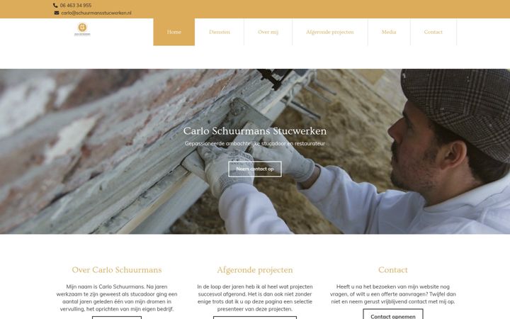 Screenshot of carloschuurmans.nl