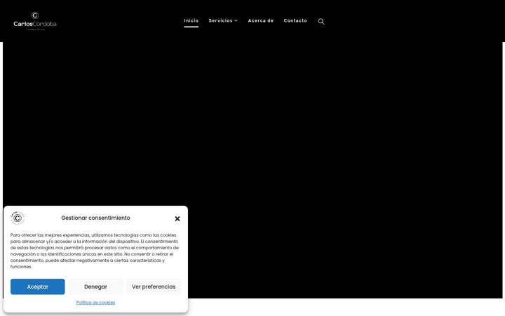 Ekrano kopija carloscordobatecnico.es