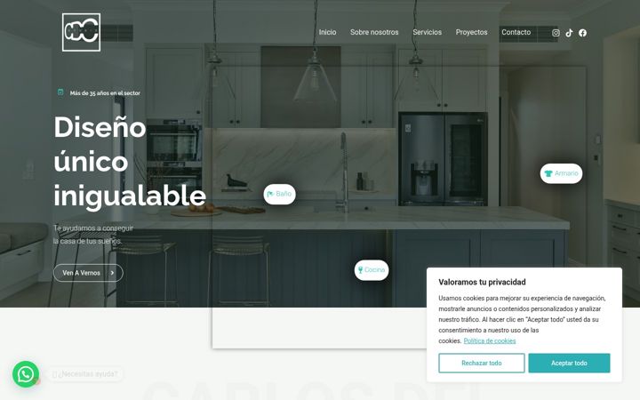 Screenshot of carlosdelcanto.com