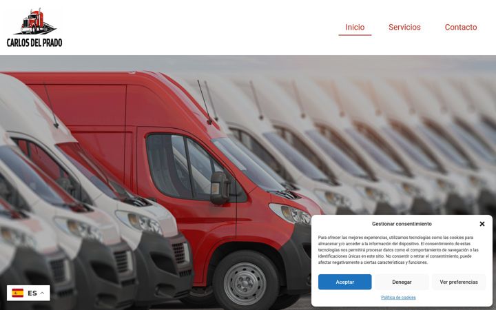 Screenshot of carlosdelpradochico.com