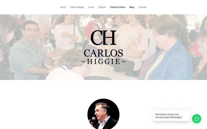 Skjámynd af carloshiggie.com.br