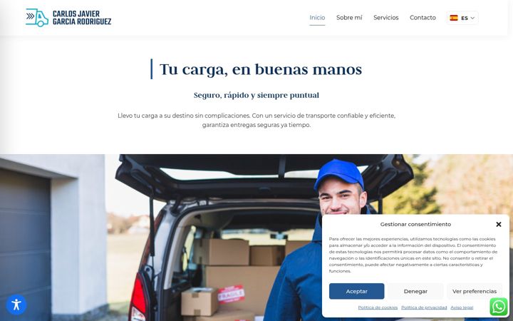 Screenshot of carlosjaviergarcia.com