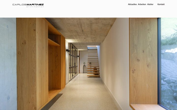 Screenshot of carlosmartinez.ch