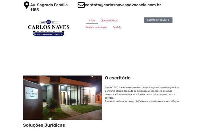 Skjámynd af carlosnavesadvocacia.com.br