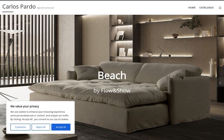 Screenshot of carlospardo.net