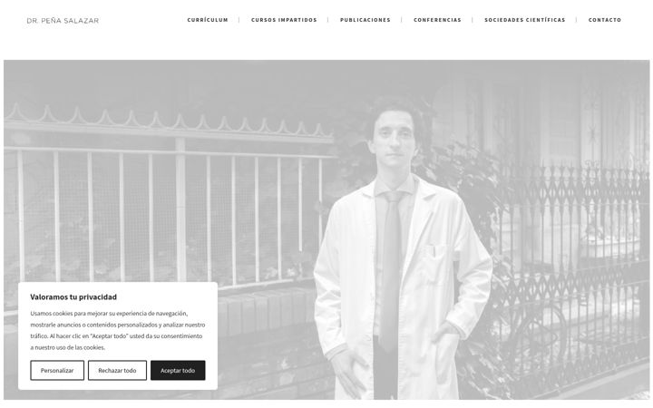 Screenshot of carlospenasalazar.com