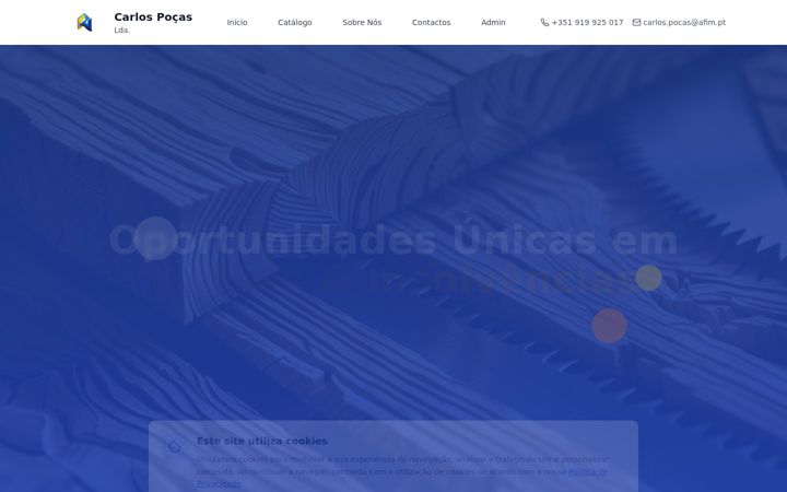 Screenshot of carlospocas.pt