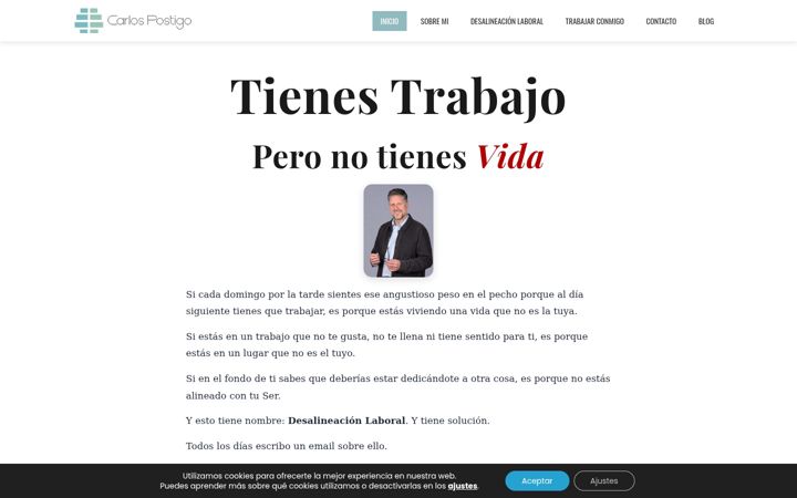 Screenshot of carlospostigo.es