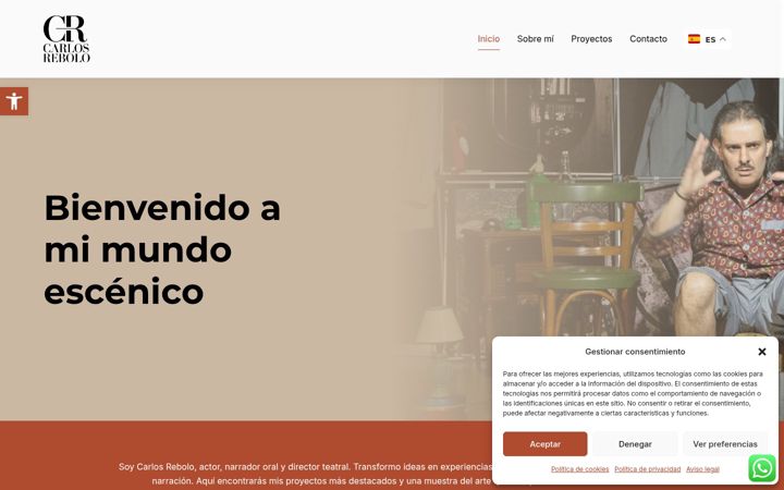 Screenshot of carlosrebolo.es