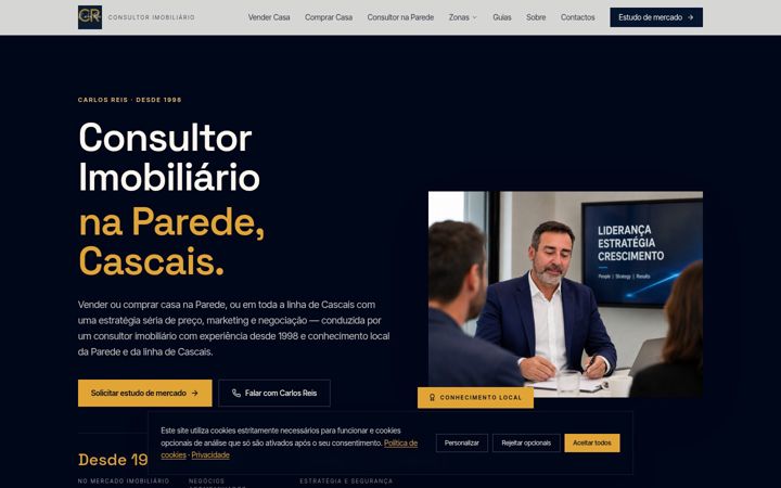 Screenshot of carlosreis.pt