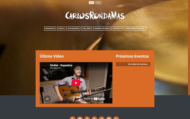 Screenshot of carlosrondamas.com