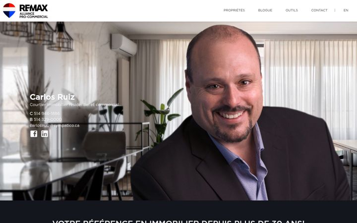 Screenshot of carlosruiz.ca