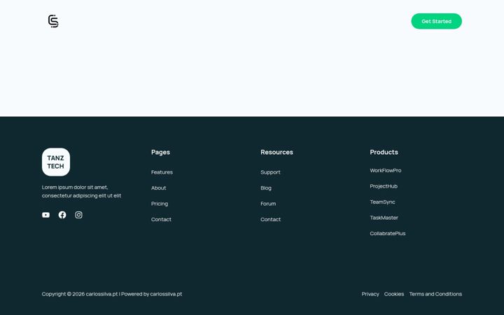 Screenshot of carlossilva.pt