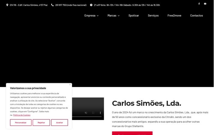 Screenshot του carlossimoes.pt