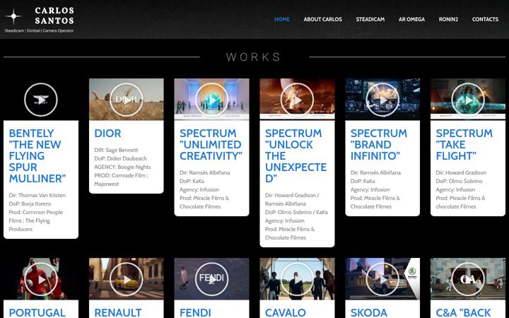 Screenshot of carlossteadi.com