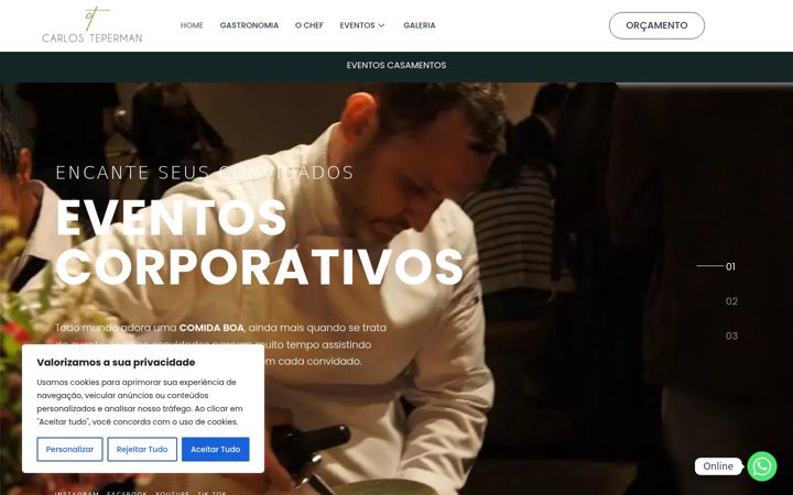 Skjámynd af carlosteperman.com.br