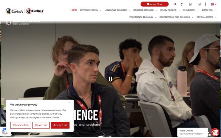 Screenshot of carlosveducation.es