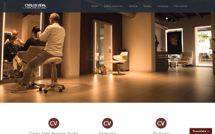 Screenshot of carlosvidal.es