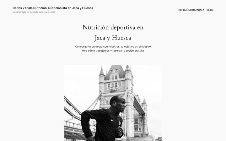 Screenshot of carloszabalanutricion.com