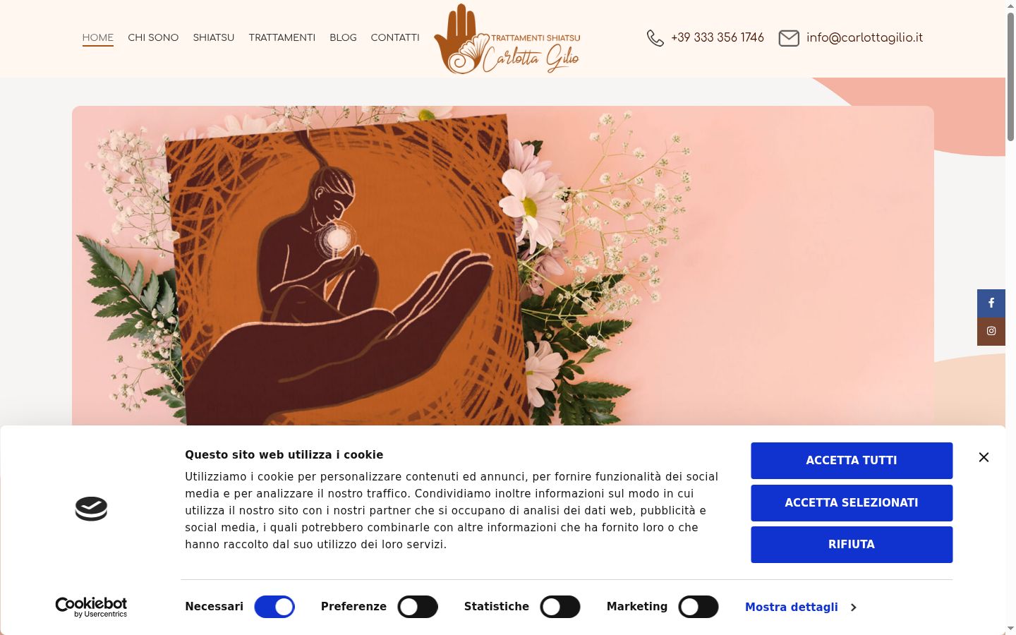 Capture d'écran de la bannière de consentement affichée avant toute interaction