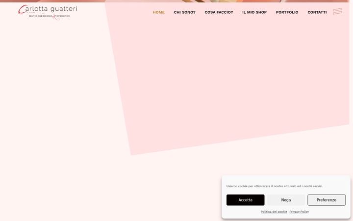 Screenshot of carlottaguatteri.it