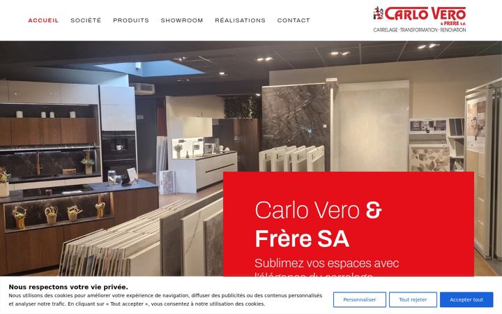 Screenshot of carlovero.ch