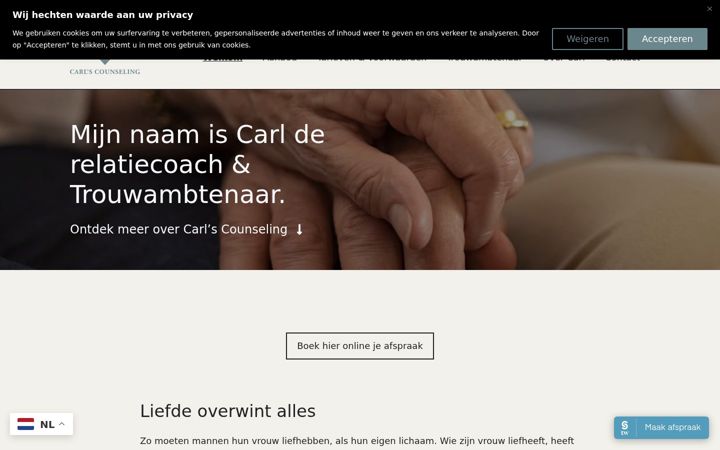 Screenshot of carls-counseling.com