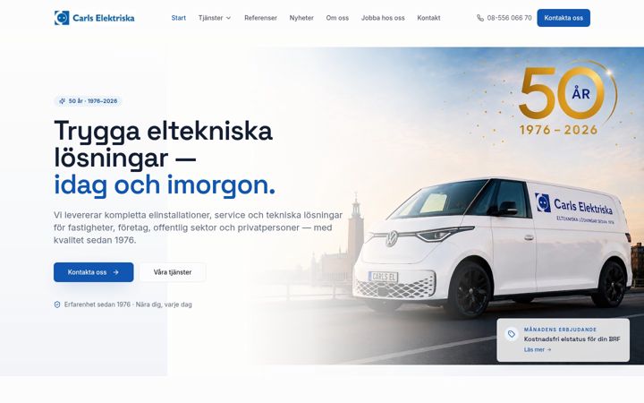 Screenshot of carls-el.se