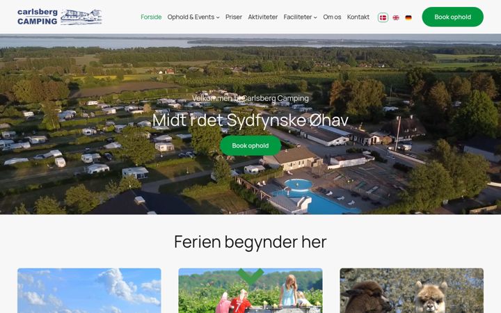 Screenshot of carlsbergcamping.dk