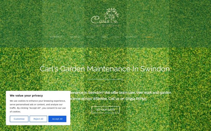 Screenshot of carlsgardenmaintenance.co.uk